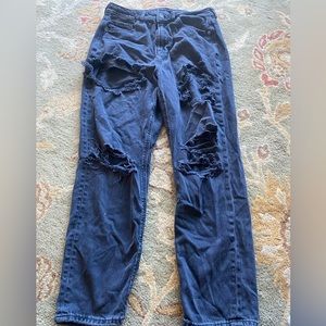 American Eagle ripped jeans